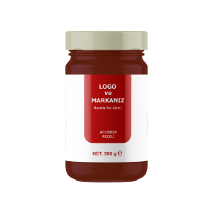 ACI BİBER REÇELİ (%65 MEYVE)